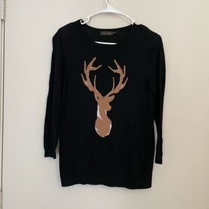 The Limited Deer Sweater